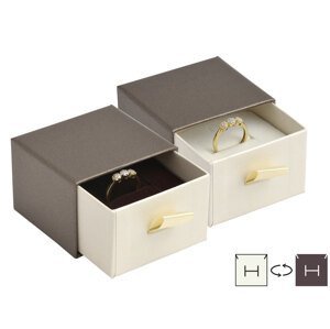 JK Box Moderná darčeková krabička na prsteň DE-3/A21/A20