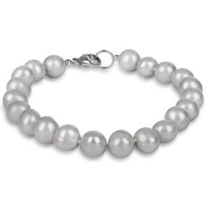 JwL Luxury Pearls Náramok z pravých šedých perál JL0359