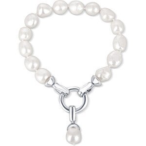 JwL Luxury Pearls Náramok z pravých bielych perál JL0560