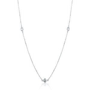 JVD Dlhý elegantný náhrdelník so zirkónmi SVLN0465X75BI90