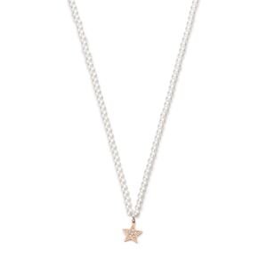 Liu Jo Perlový náhrdelník s bronzovou hviezdičkou Essential LJ2159