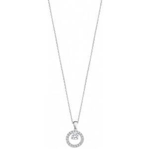 Lotus Silver Očarujúce strieborný náhrdelník s čírymi zirkónmi LP3080-1 / 1
