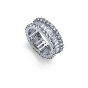 Oliver Weber Nadčasový prsteň s kubickými zirkónmi Visayan 41174 52 mm