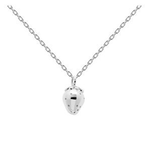 PDPAOLA Strieborný náhrdelník pre matku i dcéru Jahoda LA frais Silver CO02-190-U (retiazka, prívesok)