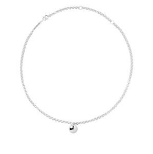 PDPAOLA Luxusný strieborný náhrdelník SUPER FUTURE Silver CO02-428-U (retiazka, prívesok)