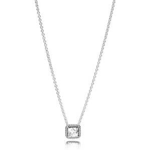Pandora Luxusný náhrdelník s trblietavým príveskom Timeless 396241SK-45