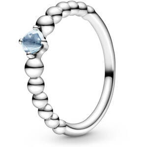 Pandora Strieborný prsteň pre ženy narodené v marci 198867C01 52 mm