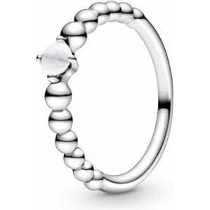 Pandora Strieborný prsteň pre ženy narodené v apríli 198867C04 56 mm