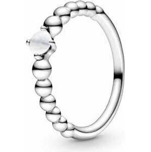 Pandora Strieborný prsteň pre ženy narodené v apríli 198867C04 60 mm