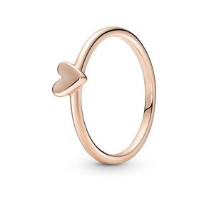 Pandora Romantický bronzový prsteň Rose 180092C00 52 mm