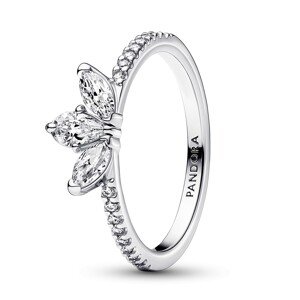 Pandora Pôvabný strieborný prsteň so zirkónmi 192392C01 50 mm