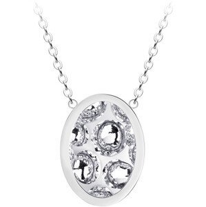 Preciosa Oceľový náhrdelník s trblietavým príveskom Idared 7361 00