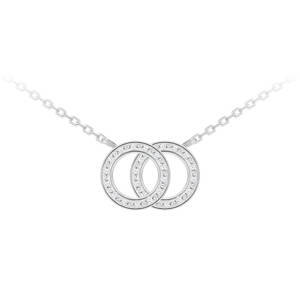 Preciosa Strieborný náhrdelník Oasis 5316 00