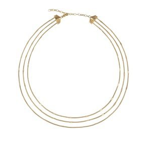 BREIL Pôvabný pozlátený náhrdelník Sinuous TJ3095