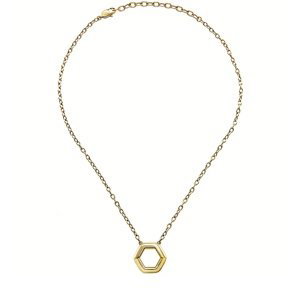 BREIL Moderný dámsky náhrdelník z ocele Hexagonia TJ3507