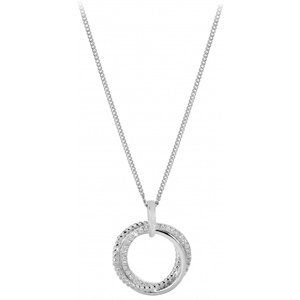 Silver Cat Blýštivý strieborný náhrdelník s kubickými zirkónmi SC251-031477201