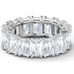 Swarovski Luxusné trblietavý prsteň Vittore 5572699 50 mm
