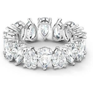 Swarovski Luxusné trblietavý prsteň Vittore 5572827 55 mm