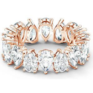 Swarovski Luxusné trblietavý prsteň Vittore 5586163 60 mm