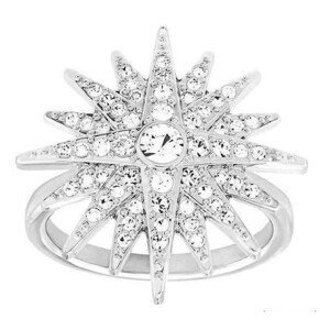 Swarovski Luxusné prsteň s trblietavými kryštálmi Balthus 5095316 55 mm