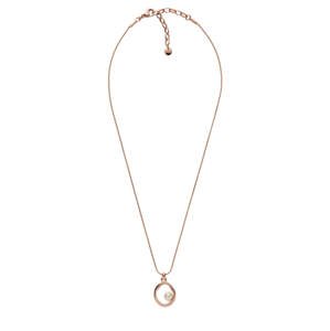 Skagen Dizajnový bronzový náhrdelník s perlou Agnetha SKJ1443791