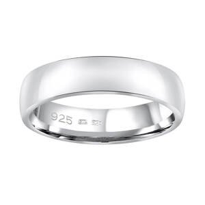 Silvego Snubný strieborný prsteň Poesia pre mužov aj ženy QRG4104M 64 mm