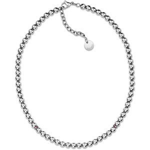 Tommy Hilfiger Oceľový náhrdelník z korálok TH2700792
