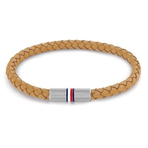 Tommy Hilfiger Svetlo hnedý kožený náramok pre mužov Infinity 2790461