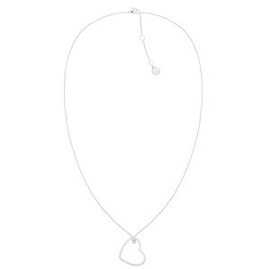 Tommy Hilfiger Slušivý oceľový náhrdelník so srdiečkom Minimal Hearts 2780756