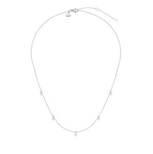 Tamaris Romantický oceľový náhrdelník so srdiečkami TJ-0116-N-45
