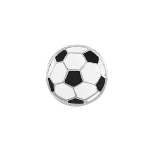 Troli Štýlová brošňa s dizajnom futbalovej lopty KS-210