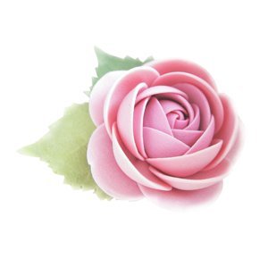 Troli Ružová kvetinová brošňa My Fair Lady