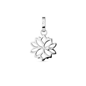 Vuch Krásny oceľový prívesok Lotosový kvet Silver Nizza