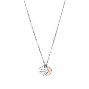 Tiffany & Co. Nádherný bicolor náhrdelník 30872533 (retiazka, 2x prívesok) + originálne balenie