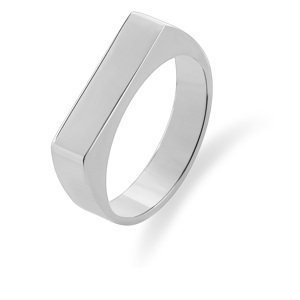 Troli Nadčasový oceľový prsteň VABQJR017S 57 mm