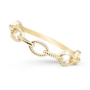 Cutie Jewellery Moderný prsteň zo žltého zlata Z5029-X-1 61 mm