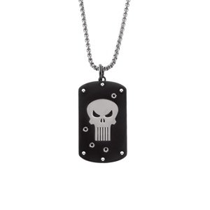 Disney Pánsky náhrdelník z ocele Punisher Marvel C600693L-M.CS