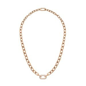 Daniel Wellington Luxusný bronzový náhrdelník s kryštálmi Crystal Link DW00400571