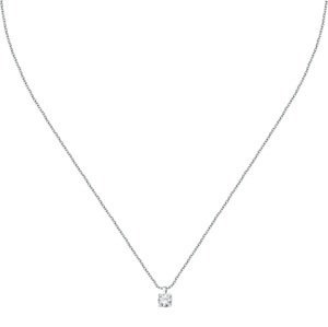 La Petite Story Strieborný náhrdelník s čírym zirkónom Silver LPS10AWV08