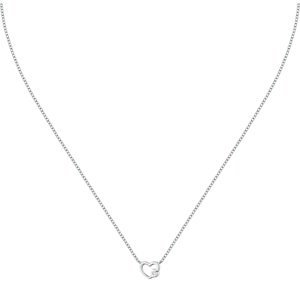 La Petite Story Strieborný náhrdelník so srdiečkom Silver LPS10AWV02