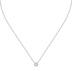 La Petite Story Elegantný strieborný náhrdelník so zirkónmi Silver LPS10AWV05