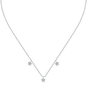 La Petite Story Strieborný náhrdelník s hviezdičkami Silver LPS10AWV04