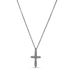 Police Nadčasový oceľový náhrdelník Kríž Faith PEAGN0035401