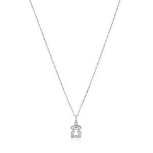 Tous Pôvabný strieborný náhrdelník s medvedíkom Bickie 1004018000 (retiazka, prívesok)
