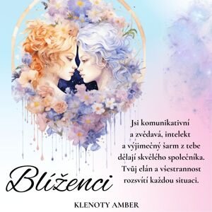 Klenoty Amber Darčeková karta s venovaním Blíženci