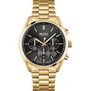 BOSS Black Analógové hodinky 'CHAMPION'  zlatá / čierna