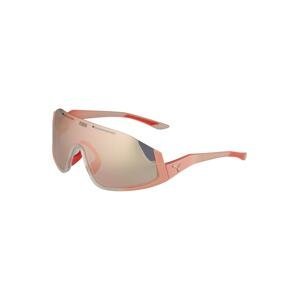 PUMA Slnečné okuliare  staroružová / červená / priehľadná