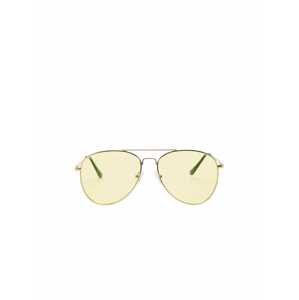 Pull&Bear Slnečné okuliare  svetložltá / striebornosivá
