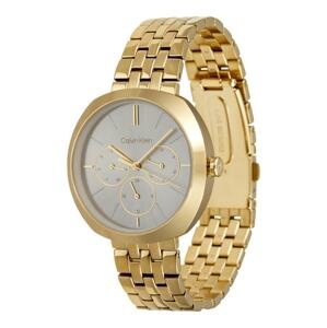 Calvin Klein Analógové hodinky 'SHAPE'  zlatá / biela