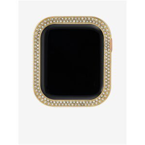 Luneta pre hodinky Apple Watch 40mm s kryštálmi v zlatej farbe Anne Klein